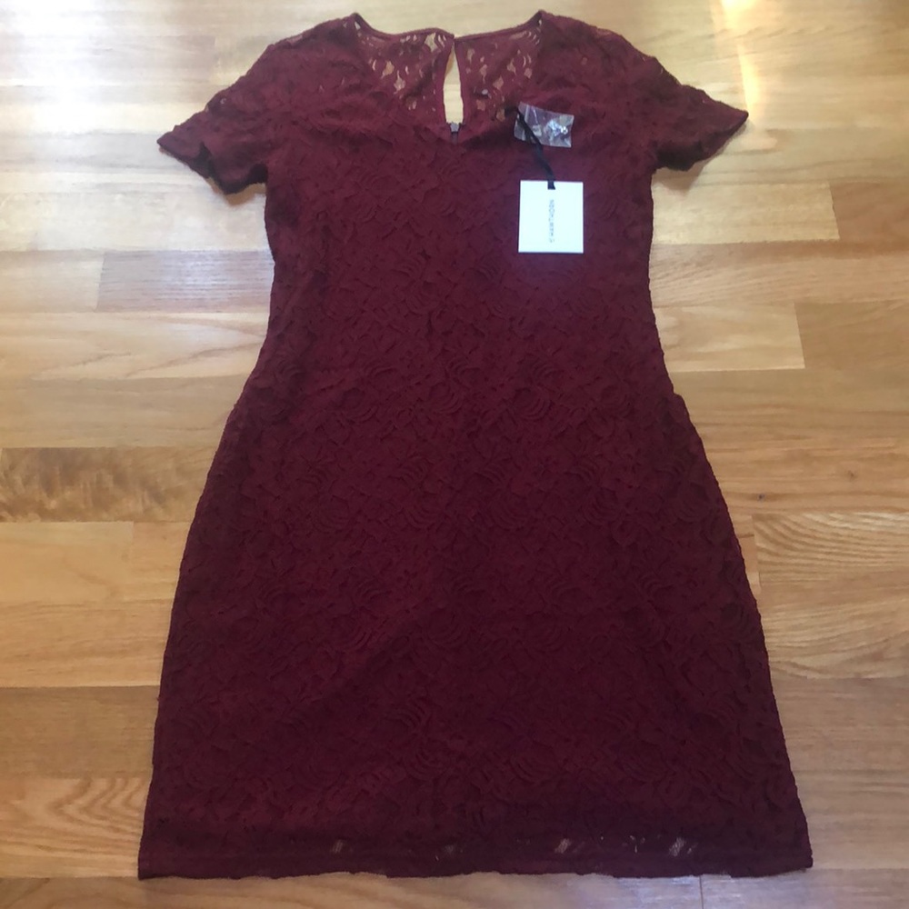 41 Hawthorn Size Small NWT Burgundy Dress